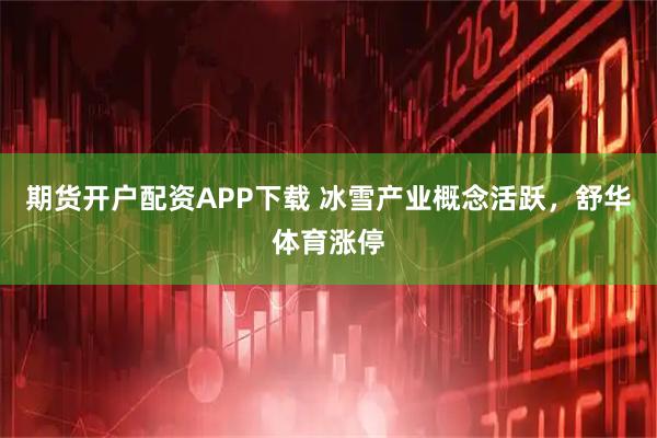 期货开户配资APP下载 冰雪产业概念活跃，舒华体育涨停