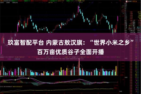 玖富智配平台 内蒙古敖汉旗：“世界小米之乡”百万亩优质谷子全面开播